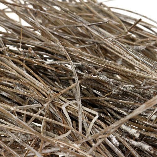 Floristik24 Dennennaalden wit gewassen 300g