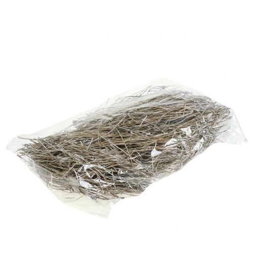 Floristik24 Dennennaalden wit gewassen 300g
