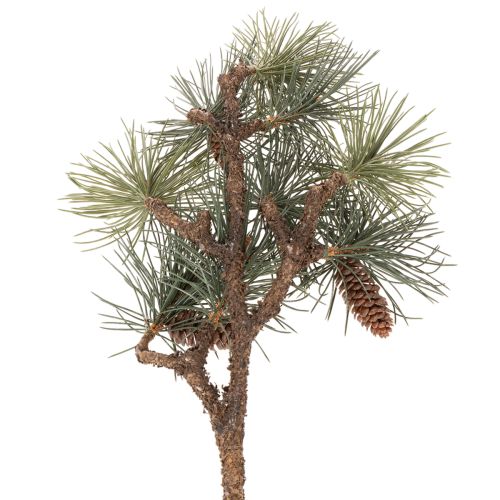Kunstmatige dennentak met dennenappels, woonkamerdecoratie, 93 cm | Floristik24.nl