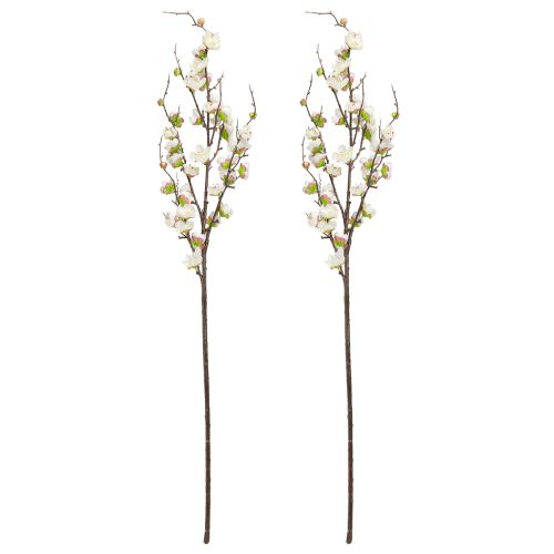 Artikel Kersenbloesem Decoratie Tak Kunsttak Witte Bloemen 96cm 2st