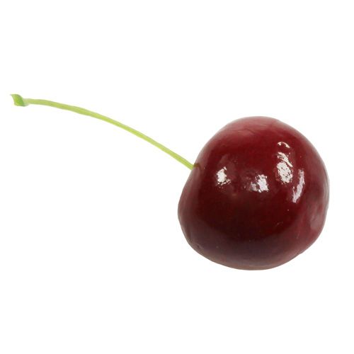 Floristik24 Kersen Ø2,5cm rood 30st