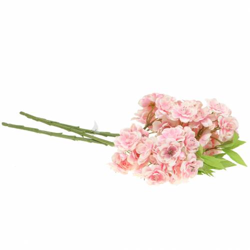 Floristik24 Kersenbloesemtak roze 44cm 3st
