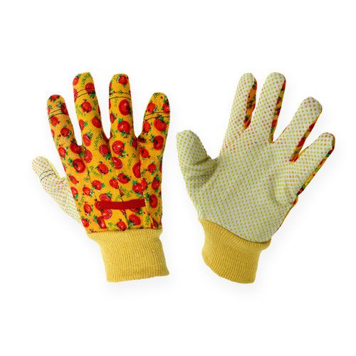 Floristik24 Kixx tuinhandschoenen fruitmotief maat 8