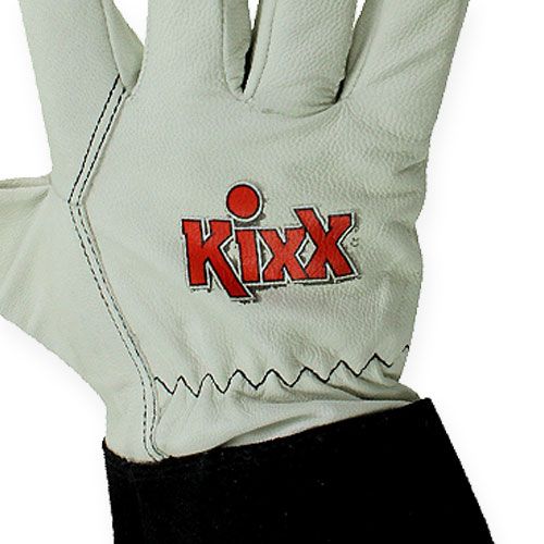 Artikel Kixx rose handschoenen maat 9 zwart, wit