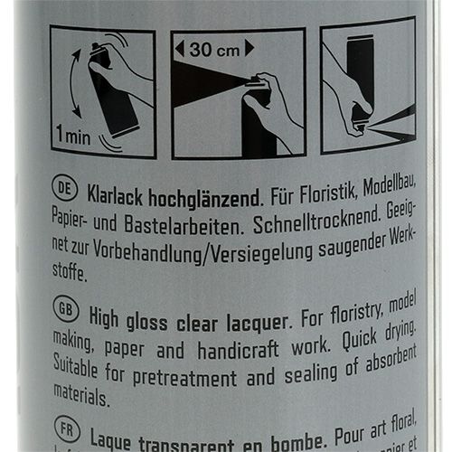 Floristik24 Blanke lakspray 400ml