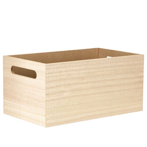 Artikel Klein houten doosje houten doosje bloemen vlinder 30x18cm