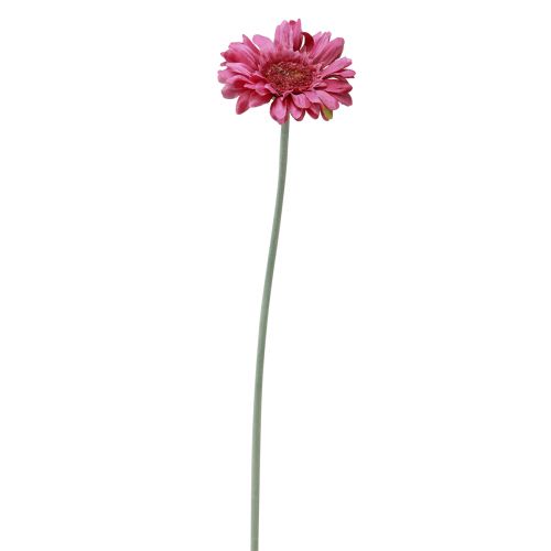 Floristik24 Kunstbloemen Gerbera Roze 45cm