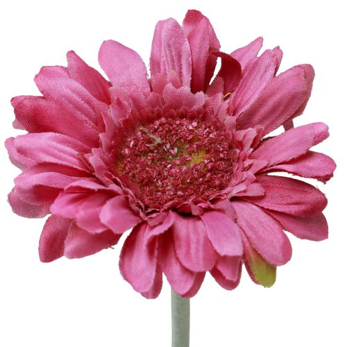 Floristik24 Kunstbloemen Gerbera Roze 45cm