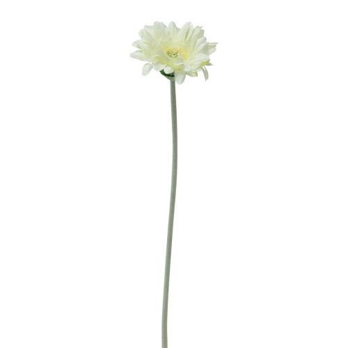 Floristik24 Kunstbloemen Gerbera Wit 45cm