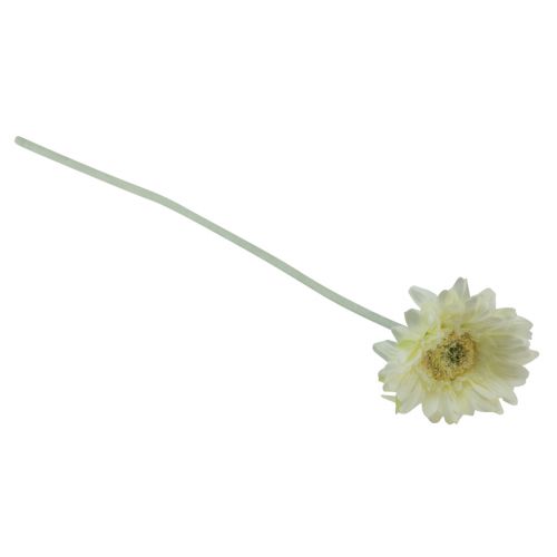 Floristik24 Kunstbloemen Gerbera Wit 45cm
