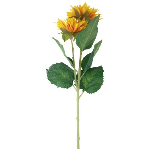 Floristik24 Kunstzonnebloemen geel 80cm