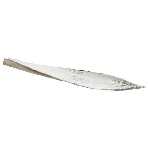 Kokosnoot kokosnootblad gewassen wit 60cm