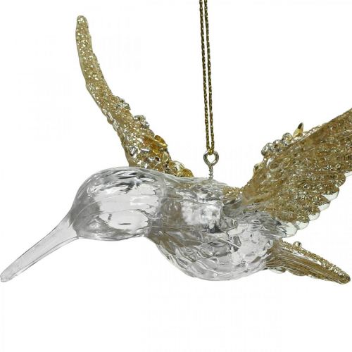 Floristik24 Kerstboom ornamenten vogel kolibrie hanger 11,5/14cm set van 2