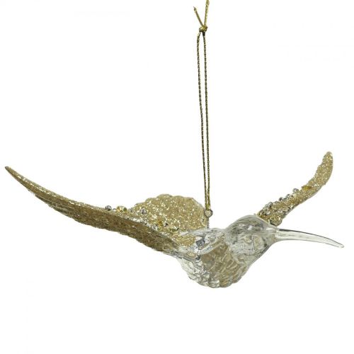 Floristik24 Kerstboom ornamenten vogel kolibrie hanger 11,5/14cm set van 2