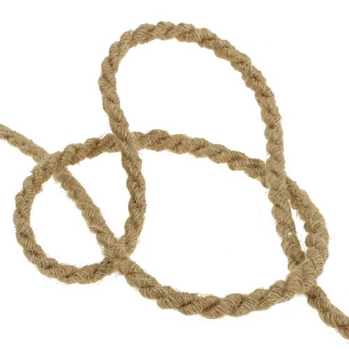 Floristik24 Koord jute naturel Ø6mm 9m