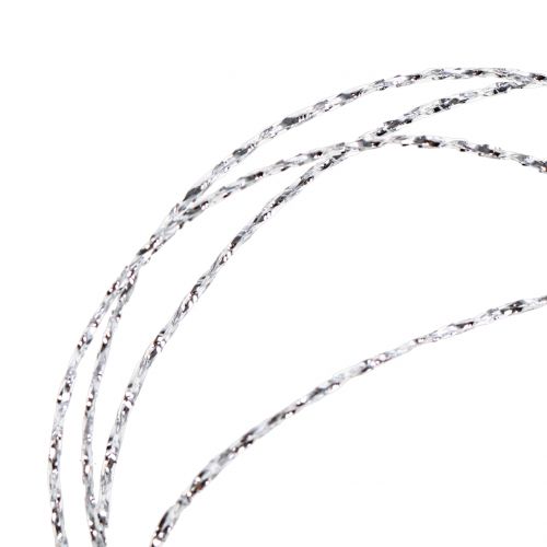 Floristik24 Koord zilver Ø1mm 100m