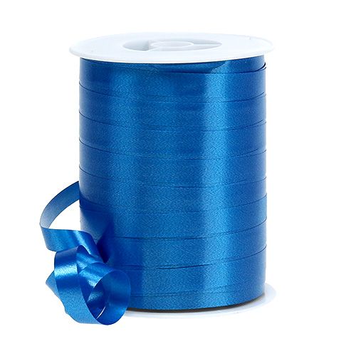 Floristik24 Krulband Blauw 10mm 250m