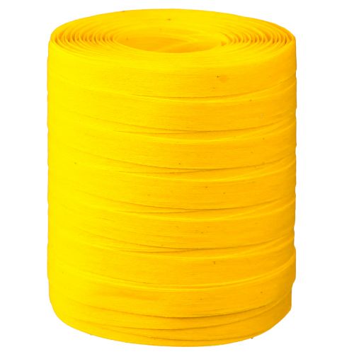 Artikel Krullint cadeaulint geel katoen 10mm 100