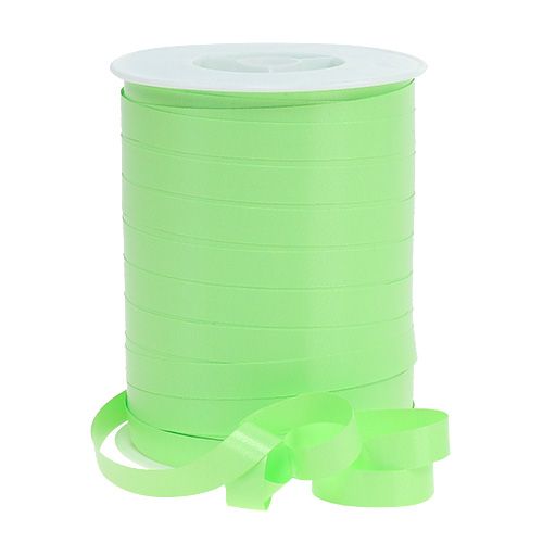 Floristik24 Gegolfd Lint Lime Groen 10mm 250m