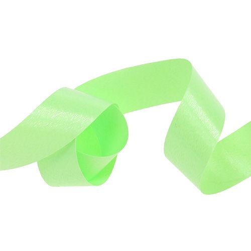 Floristik24 Krullint limoengroen 10mm 250m