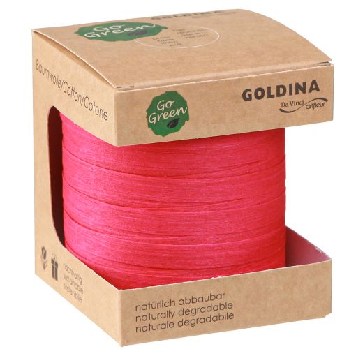 Artikel Krullint duurzaam cadeaulint roze 10mm 100m