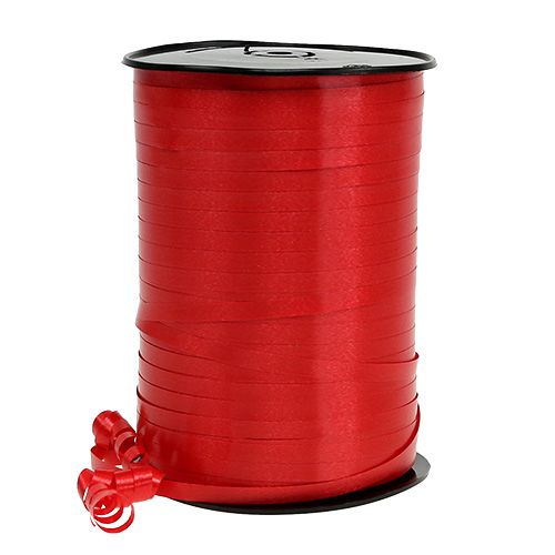 Floristik24 Krullint rood 5mm 500m