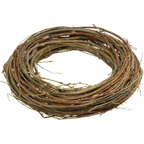 Floristik24 Krans wilgen deurkrans wilgenkrans deco krans natuur Ø40cm