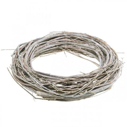 Artikel Wilgenkranskrans Wilgenkrans naturel white wash Ø40cm