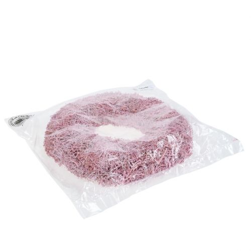 Floristik24 Krans wijncluster Ø29cm roze