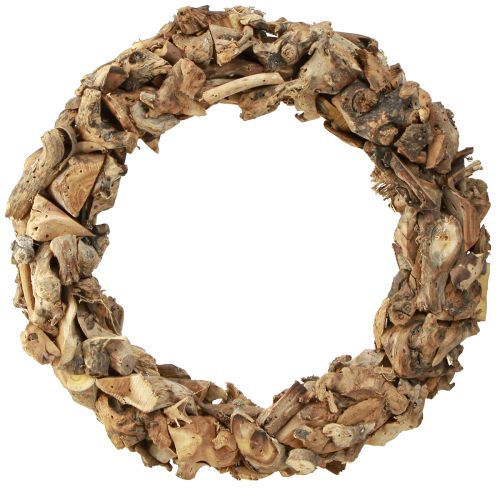 Artikel Krans wortelhout natuurlijke houten krans rustieke tafeldecoratie Ø40cm