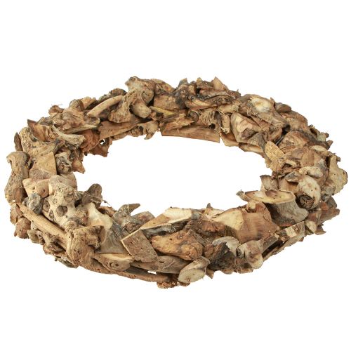 Artikel Krans wortelhout natuurlijke houten krans rustieke tafeldecoratie Ø40cm
