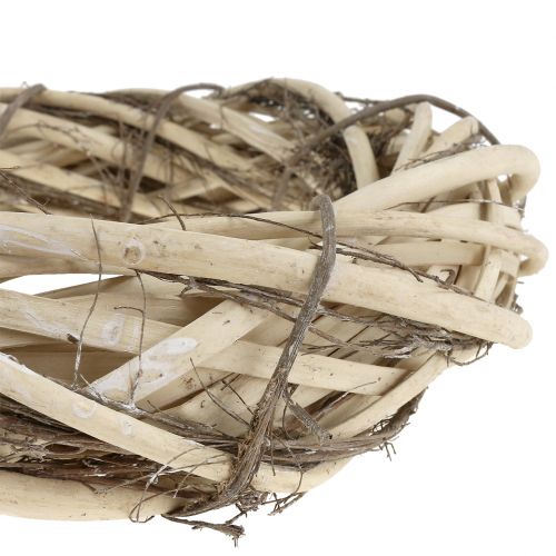Floristik24 Krans van wilg en takken naturel Ø39cm