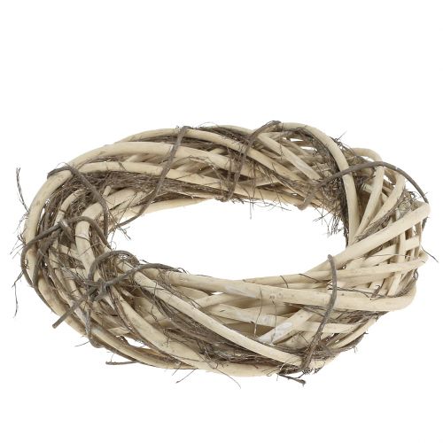 Floristik24 Krans van wilg en takken naturel Ø39cm