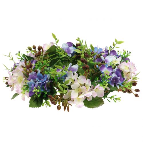 Artikel Krans Hortensia/Bessen Paars Ø30cm