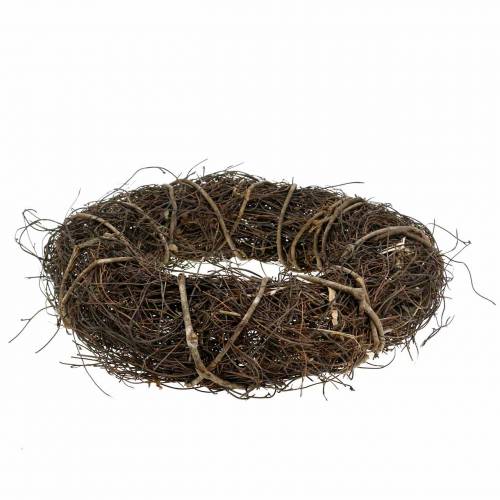 Floristik24 Wijnkrans met wilg Ø35cm naturel