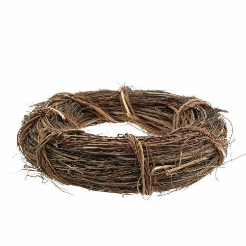 Floristik24 Decoratieve kranswilg Ø40cm natuur