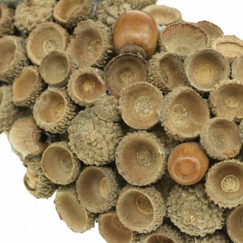 Artikel Herfstdecoratie krans van eikels naturel krans Ø30cm