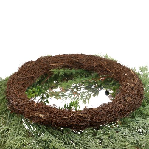 Artikel Deurkrans Kerstkrans kunst conifeerbessen Ø60cm