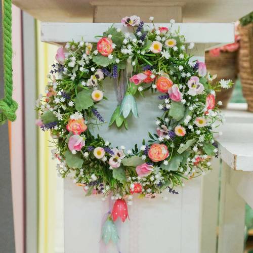 Floristik24 Krans ranonkel / wikke Ø40cm