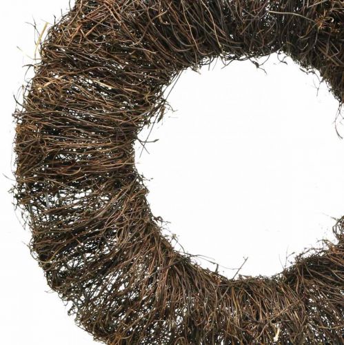 Floristik24 Wijnstok Krans Grote Bruine Krans gemaakt van wijnranken Natuurlijk krans hout Ø45cm