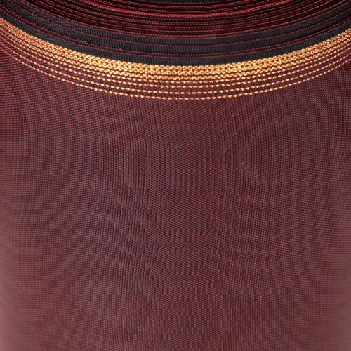 Kranslint Bordeaux Moiré 125 mm decoratief lint | Floristik24.nl