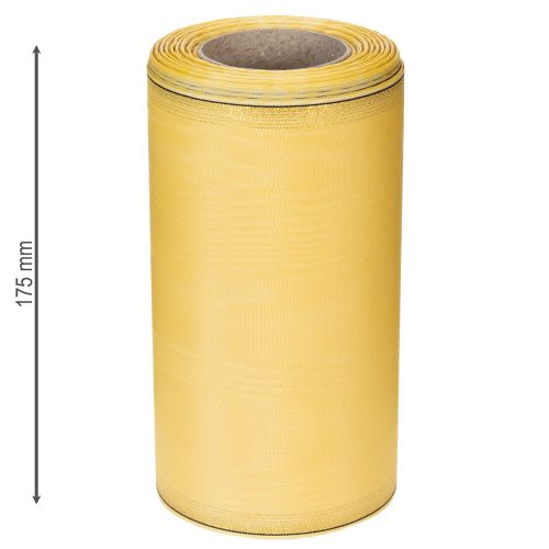 Artikel Kranslint moiré kranslint geel 175 mm 25 m
