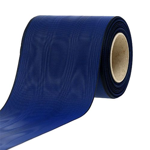 Floristik24 Kranslint blauw 100mm 25m