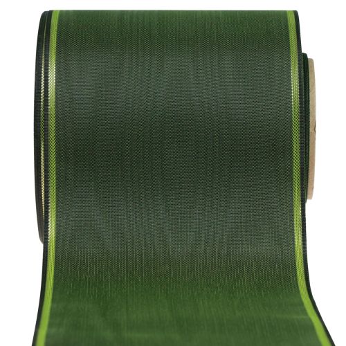 Kranslint moirélint kranslint groen goud 100mm 25m