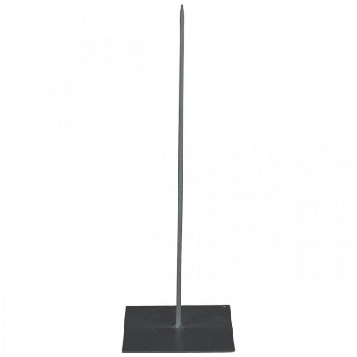 Floristik24 Kranshouder zwart metalen kransstandaard H30cm