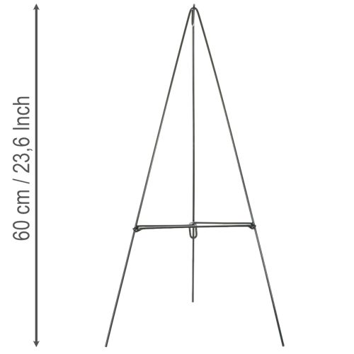 Donkergroene kransstandaard – voor kleinere kransen met een diameter tot 50 cm. | Floristik24.nl