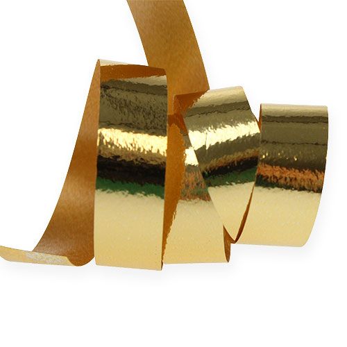 Artikel Glanzend krullint 10mm 250m goud