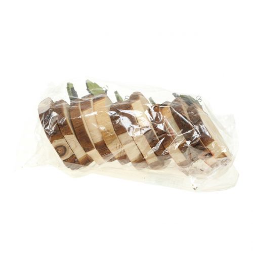 Floristik24 Pompoenmix van hout 6cm 12st