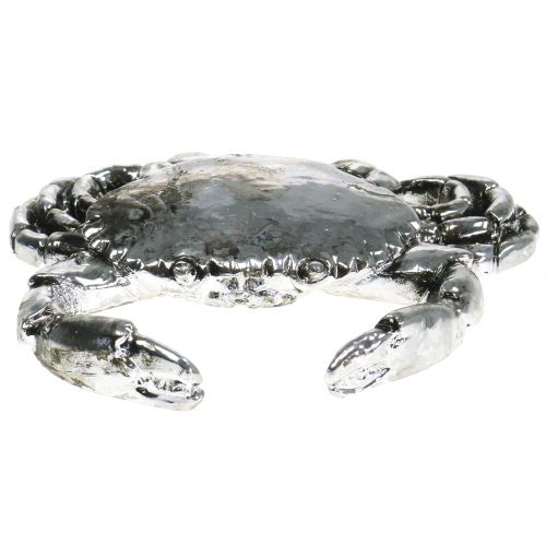 Floristik24 Deco kanker antiek zilver 12cm