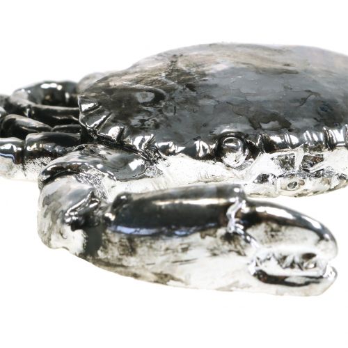 Floristik24 Deco kanker antiek zilver 12cm